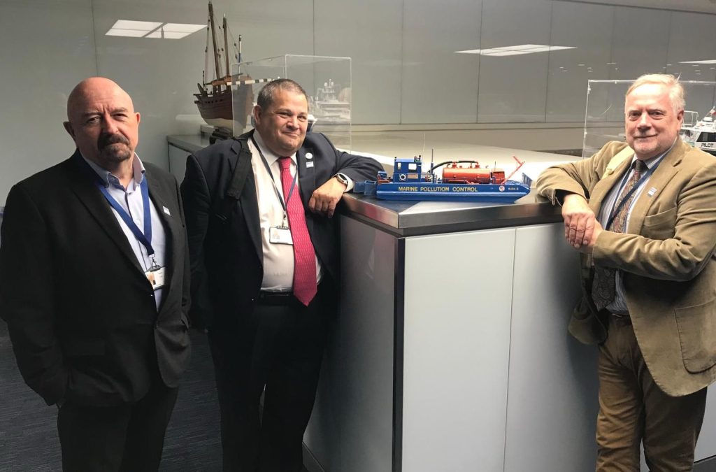 From left - Rob Cox, Matthew Sommerville and Rupert Bravery (Chair)