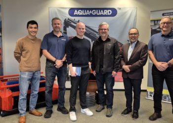 ISCO member Aqua-Guard demonstrates new CFSH sheen recovery system